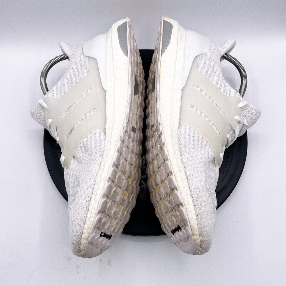 adidas Ultraboost Mens Size 13M Triple White Athletic shoes - Picture 4 of 9